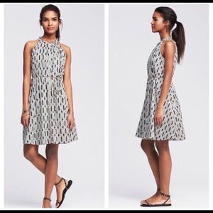 Banana Republic Lori Halter Geo Print Dress XL